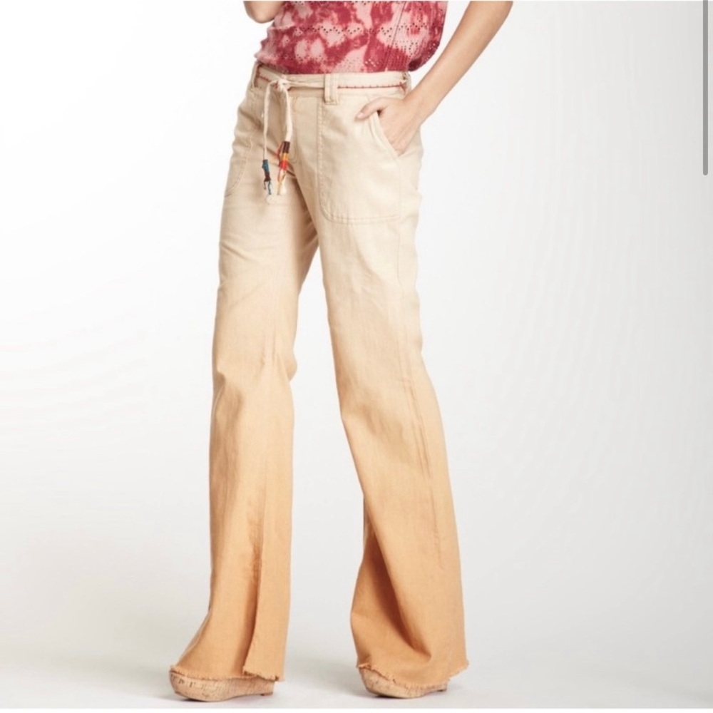 Free people ombré flare pants